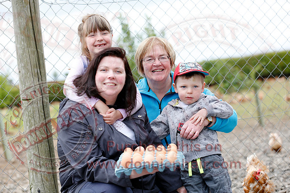Open Day at Cavanagh Free Range Egg Farm near Newtownbutler.