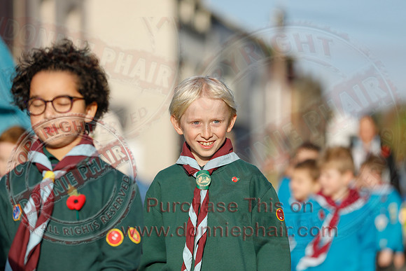 Remembrance Sunday in Lisnaskea-6