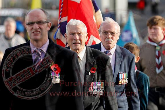 Remembrance Sunday in Lisnaskea-10