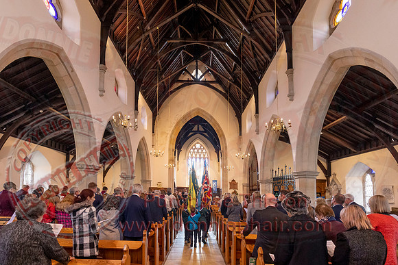 Remembrance Sunday in Lisnaskea-18