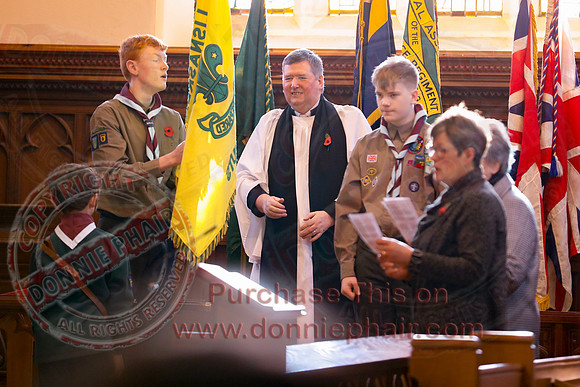 Remembrance Sunday in Lisnaskea-21