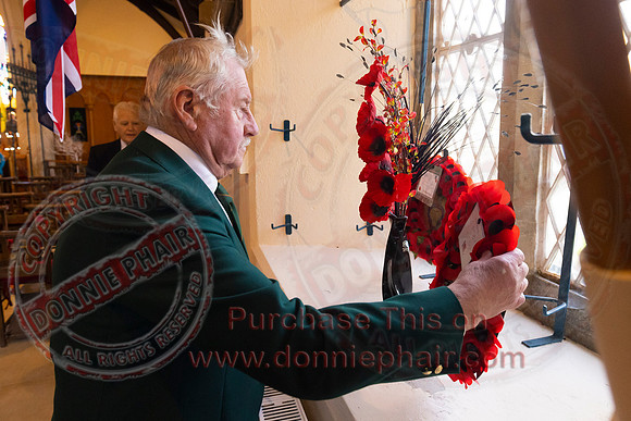 Remembrance Sunday in Lisnaskea-25
