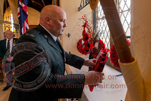 Remembrance Sunday in Lisnaskea-28