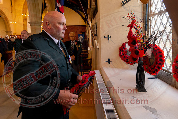 Remembrance Sunday in Lisnaskea-27