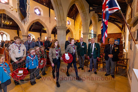 Remembrance Sunday in Lisnaskea-30