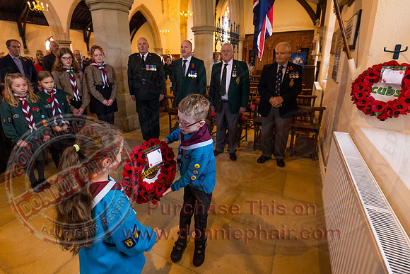 Remembrance Sunday in Lisnaskea-33