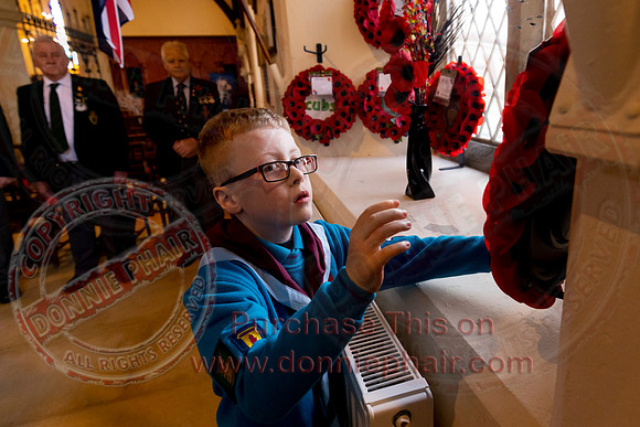 Remembrance Sunday in Lisnaskea-34