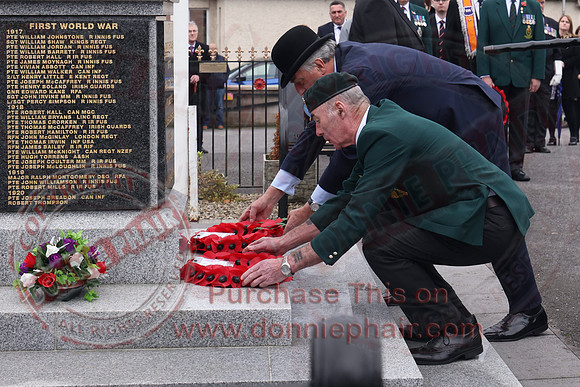 Remembrance Sunday in Fivemiletown-5