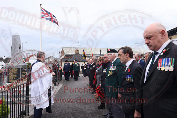 Remembrance Sunday in Fivemiletown-4