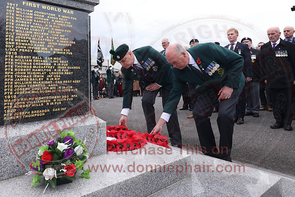 Remembrance Sunday in Fivemiletown-6