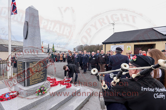 Remembrance Sunday in Fivemiletown-11