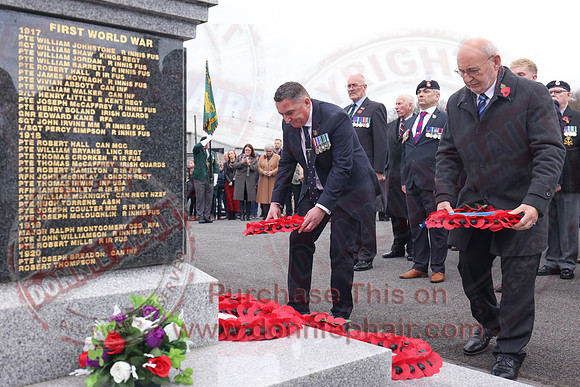 Remembrance Sunday in Fivemiletown-13