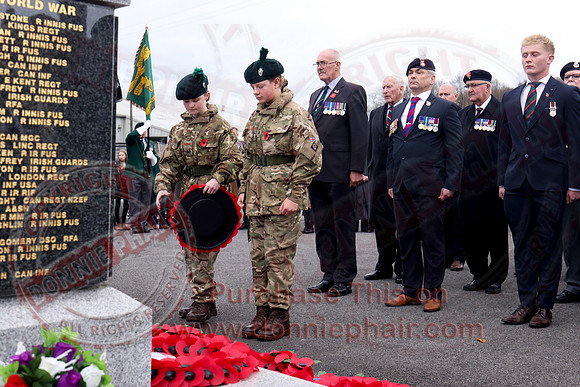 Remembrance Sunday in Fivemiletown-21