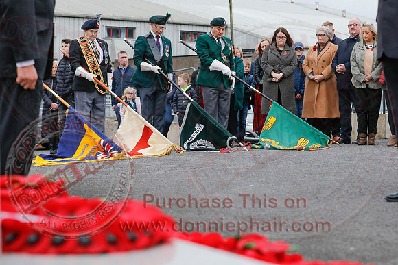Remembrance Sunday in Fivemiletown-22