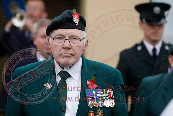 Remembrance Sunday in Fivemiletown-26