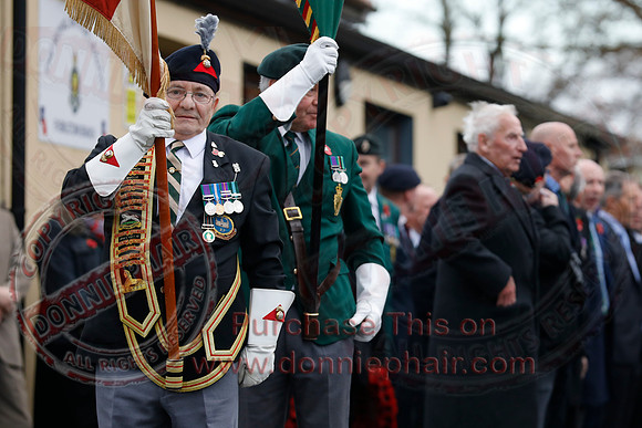 Remembrance Sunday in Fivemiletown-29