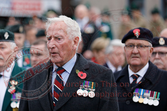 Remembrance Sunday in Fivemiletown-35