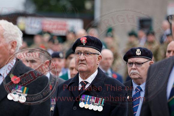 Remembrance Sunday in Fivemiletown-36