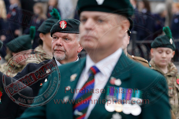 Remembrance Sunday in Fivemiletown-38