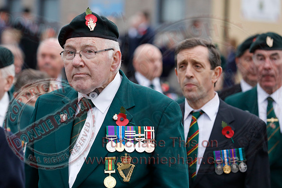 Remembrance Sunday in Fivemiletown-37
