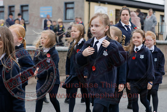 Remembrance Sunday in Fivemiletown-43