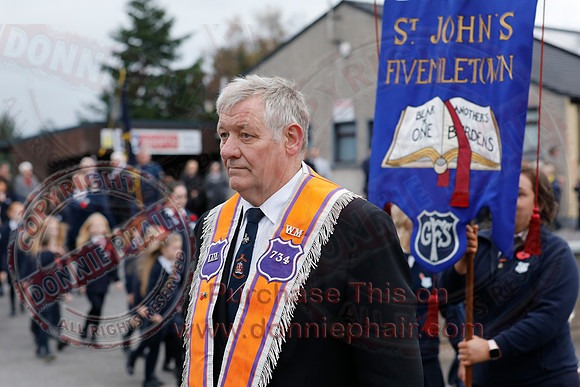 Remembrance Sunday in Fivemiletown-40