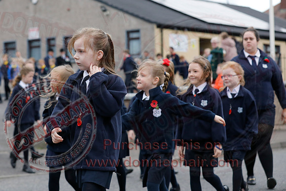 Remembrance Sunday in Fivemiletown-44