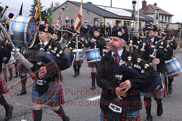 Remembrance Sunday in Fivemiletown-42