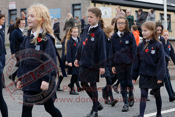 Remembrance Sunday in Fivemiletown-45