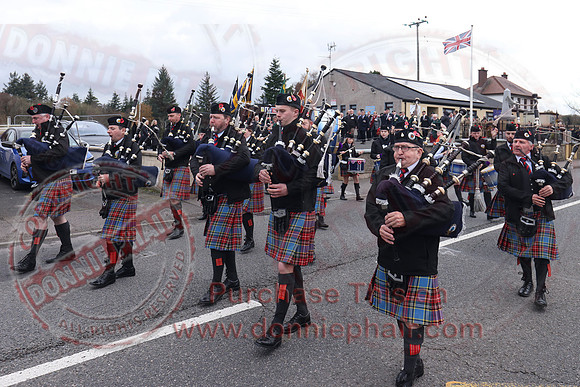 Remembrance Sunday in Fivemiletown-41