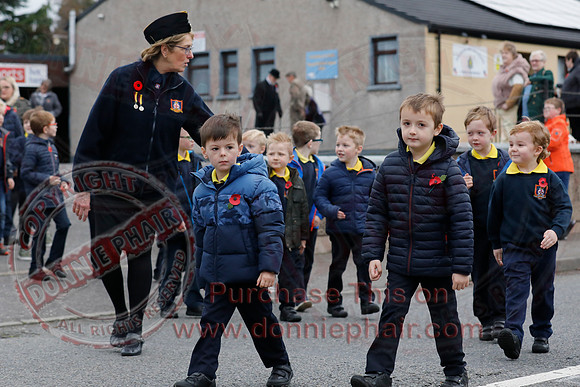 Remembrance Sunday in Fivemiletown-46
