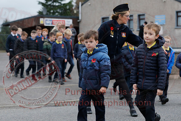 Remembrance Sunday in Fivemiletown-47