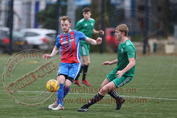 Enniskillen Athletic (2) V Mountjoy (1) in Mercer Football League-1
