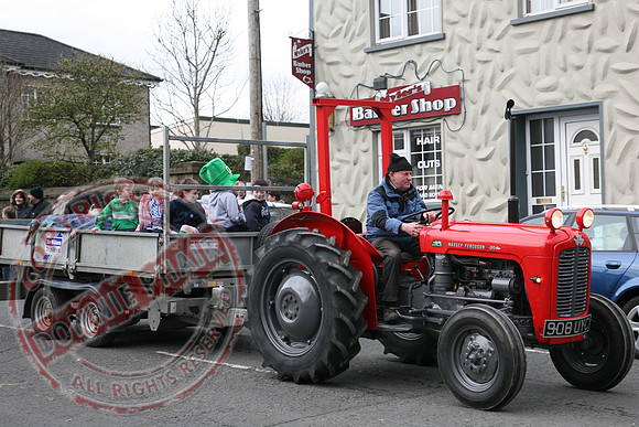 St. Patrick's Day Parade in Newtownbutler.