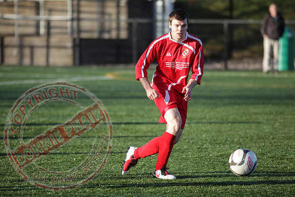 Irvinestown Wanderers (2) V Enniskillen Rangers (3) in League Football.