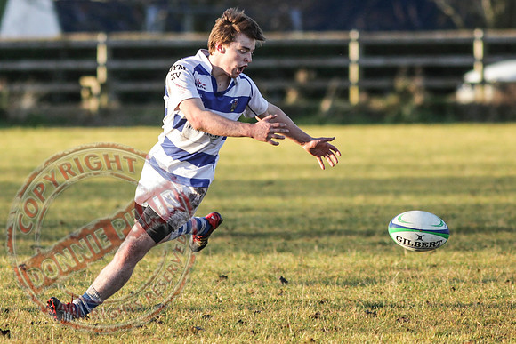 Enniskillen 1st XV (17) V Dungannon 2nd XV (5) Quarter Final of Rugby Junior Cup