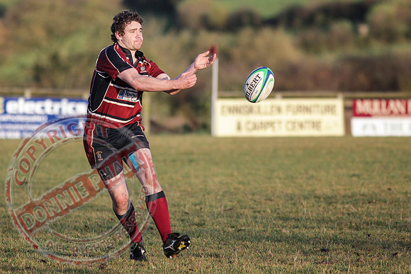 Enniskillen 1st XV (17) V Dungannon 2nd XV (5) Quarter Final of Rugby Junior Cup