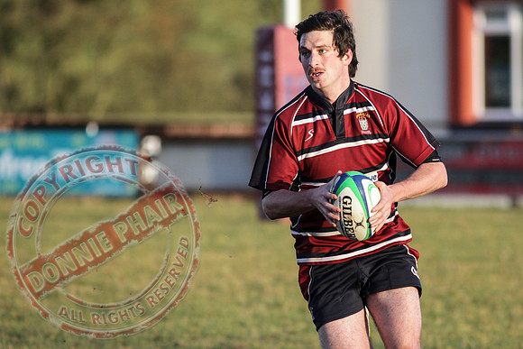 Enniskillen 1st XV (17) V Dungannon 2nd XV (5) Quarter Final of Rugby Junior Cup