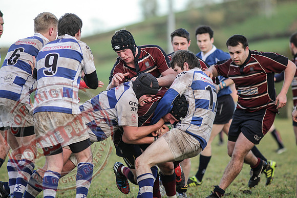 Enniskillen 1st XV (17) V Dungannon 2nd XV (5) Quarter Final of Rugby Junior Cup