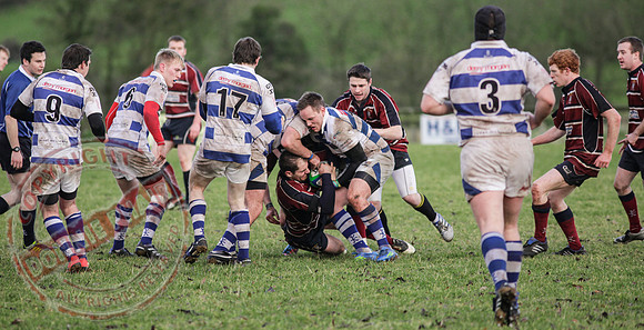 Enniskillen 1st XV (17) V Dungannon 2nd XV (5) Quarter Final of Rugby Junior Cup