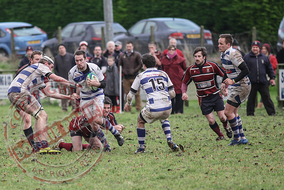 Enniskillen 1st XV (17) V Dungannon 2nd XV (5) Quarter Final of Rugby Junior Cup