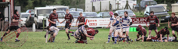 Enniskillen 1st XV (17) V Dungannon 2nd XV (5) Quarter Final of Rugby Junior Cup