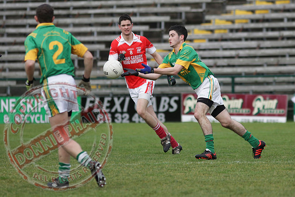 Irvinestown (1-12) V Belnaleck (1-7) in Division 3 GAA League Final in Brewster Park.