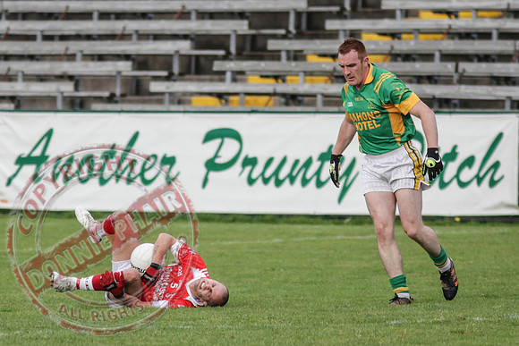 Irvinestown (1-12) V Belnaleck (1-7) in Division 3 GAA League Final in Brewster Park.