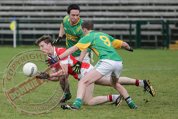 Irvinestown (1-12) V Belnaleck (1-7) in Division 3 GAA League Final in Brewster Park.