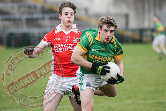 Irvinestown (1-12) V Belnaleck (1-7) in Division 3 GAA League Final in Brewster Park.
