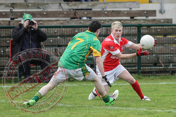 Irvinestown (1-12) V Belnaleck (1-7) in Division 3 GAA League Final in Brewster Park.