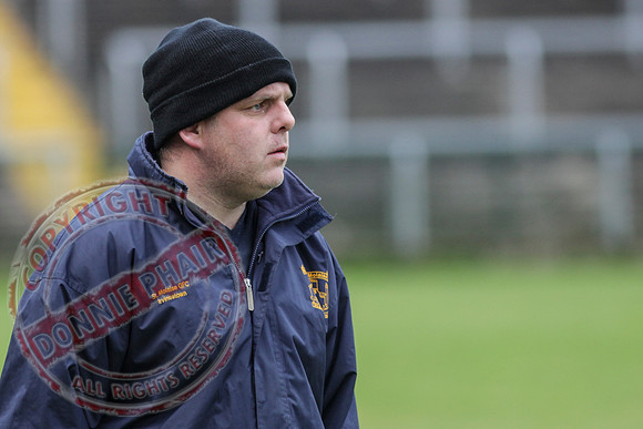 Irvinestown (1-12) V Belnaleck (1-7) in Division 3 GAA League Final in Brewster Park.
