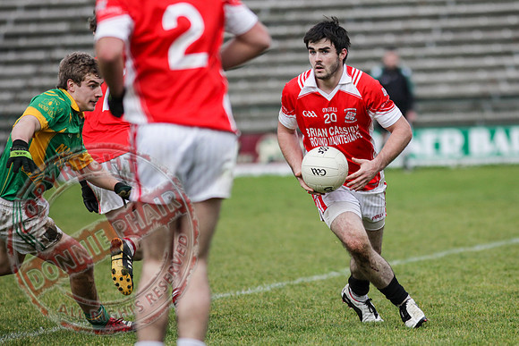 Irvinestown (1-12) V Belnaleck (1-7) in Division 3 GAA League Final in Brewster Park.