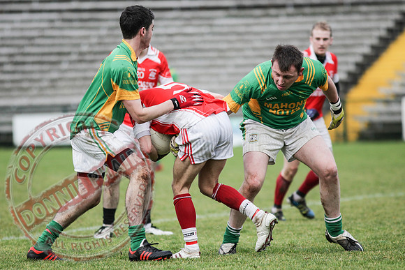 Irvinestown (1-12) V Belnaleck (1-7) in Division 3 GAA League Final in Brewster Park.